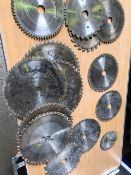 * 14 assorted blades