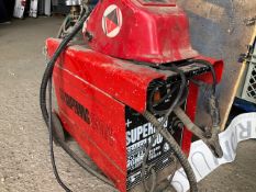 * Sealey super mig welder 150/1 240v with mask and bottle working order