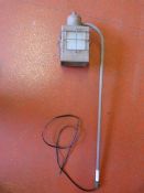 *Olde Brick Lantern with Etched Seedy Glass K-15029