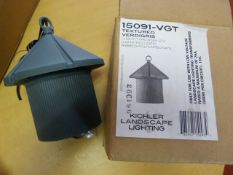 *Four Textured Verdigris Lights K-15091 with Polyc