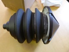 *Arch. Bronze Lamp with Louvered Shield K-15005