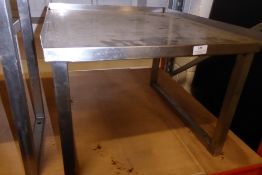 * Microwave shelf stainless steel 550 x 600 x 400