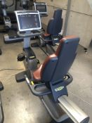 *Technogym 700 Series Recumbence Exercise Cycle with Touchscreen TV
