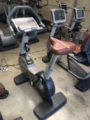 *Technogym 700 Series Upright Exercise Cycle with LED Panel