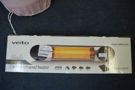 *Veito Wall Mounted Carbon Infrared Heater with Re