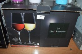 *Chef & Sommelier 8pc Wine Glass Set