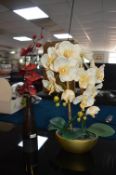 Artificial Orchids and Vases