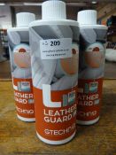 *3x 500ml of Gtechniq Leather Guard