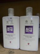 *2x 500ml of Autoglym Tyre Gel