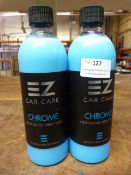 *2x 500ml of EZ Car Care Chrome High Gloss Spray Wax