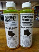*2x 500ml of Poorboy's Carpet & Upholstery Cleaner