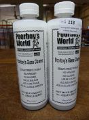 *2x 500ml of Poorboy's World Glass Cleaner