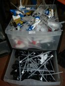 *Two Drawers Containing Spray Bottle Caps