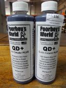 *3x 500ml Poorboy's World Quick Detailer Plus