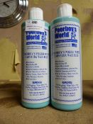 *2x 500ml of Poorboy's World Wax Polish