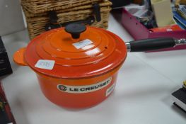 Le Creuset Cast Iron Enamel Saucepan