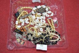 Vintage Costume Jewellery Necklaces etc.