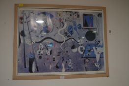 Framed Jean Miro Print