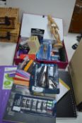 Stationery Pads, Art Materials, etc.