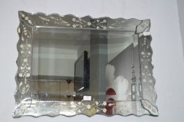 Laura Ashley Beveled Edge Wall Mirror