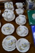 Colclough Part Tea Set 40+pcs