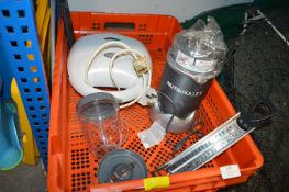 Nutri Bullet, Breville Sandwich Maker, and a Jam T