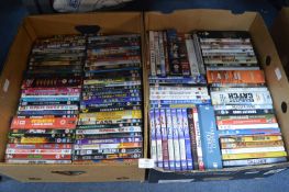 100+ DVDs
