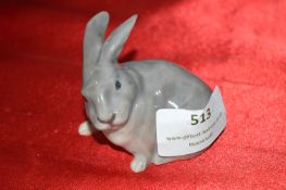 Royal Copenhagen Pottery Figure of a Hare