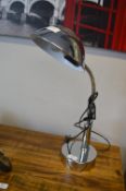 Chrome Effect Desk Lamp