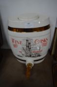 Crown Devon Large Vintage Bristol Cream Shery Cask
