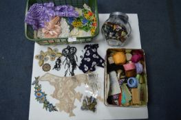 Vintage Embroidery and Sewing Patterns, Lace Sampl