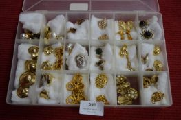 Vintage 1980's Clip-On Earrings