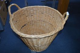 Wicker Log Basket