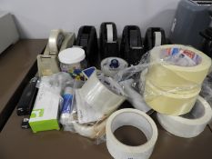 *Assorted Office Sundries, Parcel Tape, etc.