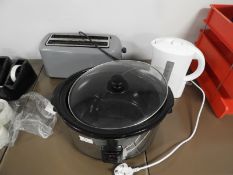 *Kettle, Toaster, and a Morphy Richards Slow Cooker