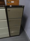 *Triumph Four Drawer Foolscap Filing Cabinet (Coffee & Cream)