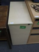 *Light Beech Standalone Three Drawer Pedestal