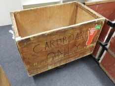 *Vintage Wooden Trolley