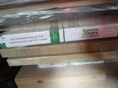 *Oak Maidenborough 2 Lite Fire Door 78