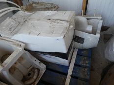 Pallet of Toilet fittings