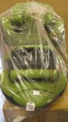 *Kiddy Phoenixfix 3 Child Car seats - Cactus Green New