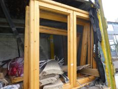 *3x Timber Windows