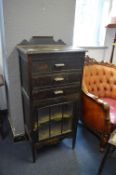 Edwardian Music Cabinet