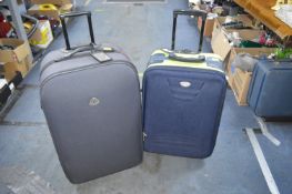 Two Suitcases by Globe Trotters and Borderline