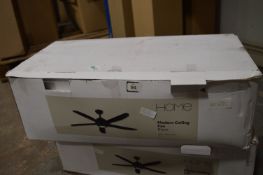 Home Modern Ceiling Fan (black)