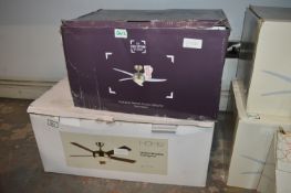 Two Ceiling Fans (both AF)