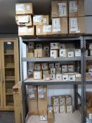 *Four Shelves of Assorted Outdoor Lighting