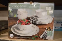 *Arabesque Dinnerware Set