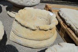 Garden Planter in the Form of a Sack