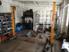 Cascos 2.8 Tonne Two Post Ramp, Year of Manufacture 2003, 230v/400v